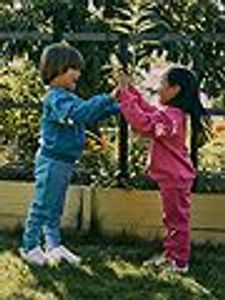 Hovedbilde Bukkene College Genser - Varm rosa