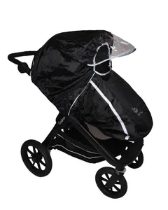 Hovedbilde Regntrekk med skjerm - Sort