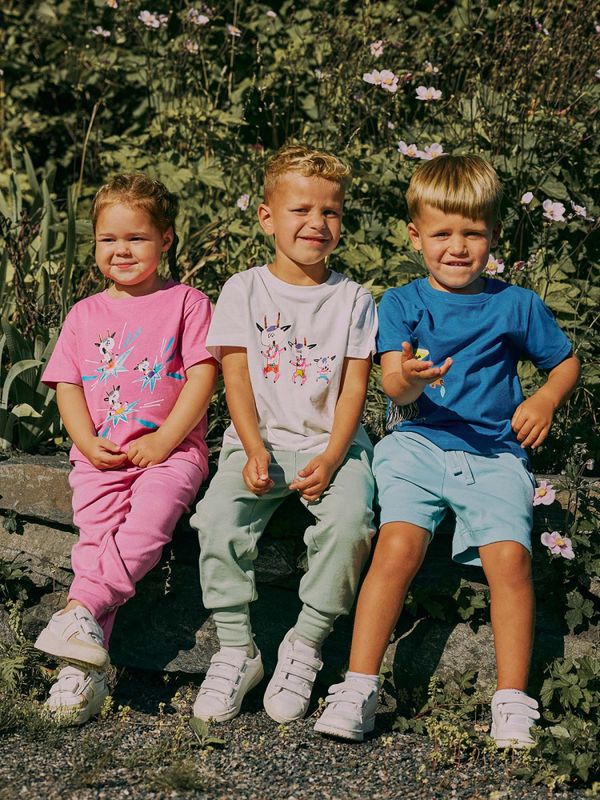 Bukkene T-Skjorte - Hvit