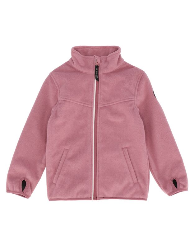Clover Vindfleece Jakke - Dus Rosa