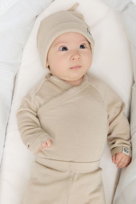 Vakke Body ull - Beige
