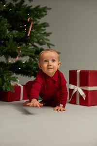 Hovedbilde Eno Babybukse - Dyp R&oslash;d